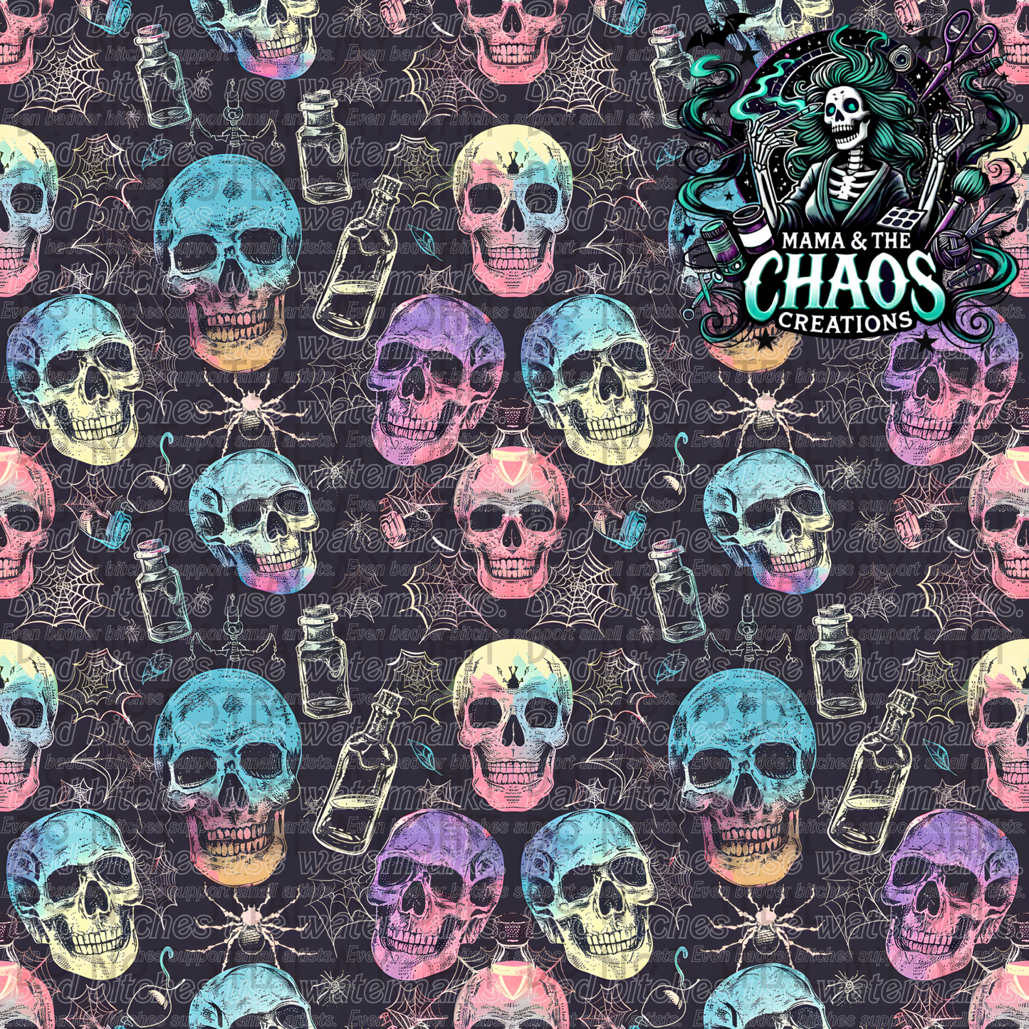 Pastel Potion Skulls