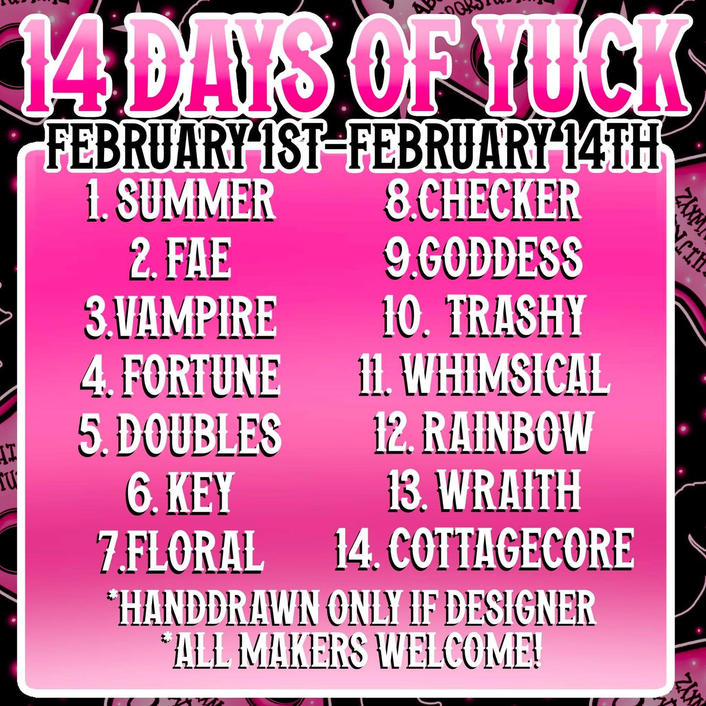 Day 4 (Fortune) of 14 Days of Yuck