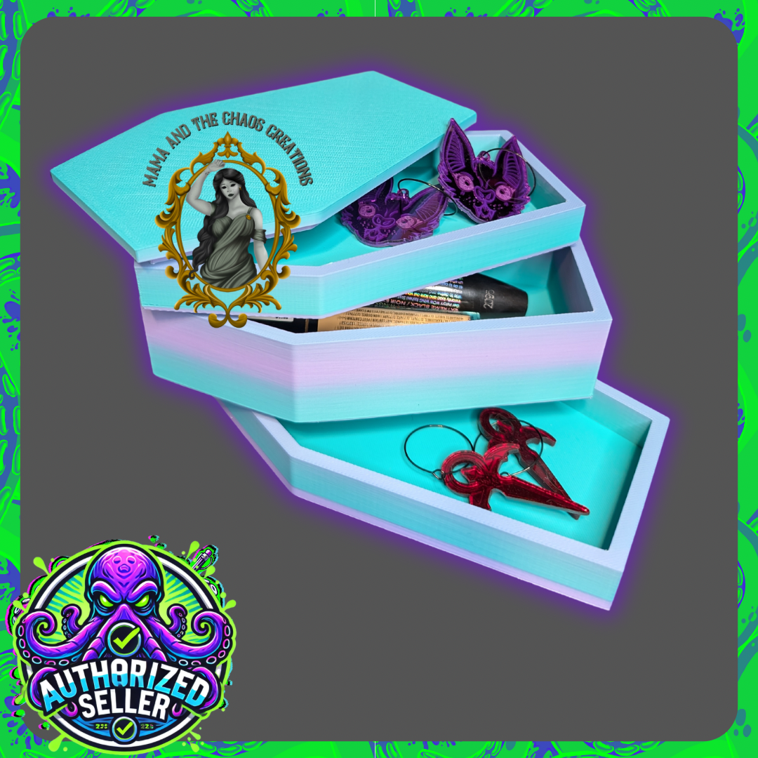 Coffin Stackable Storage Containers