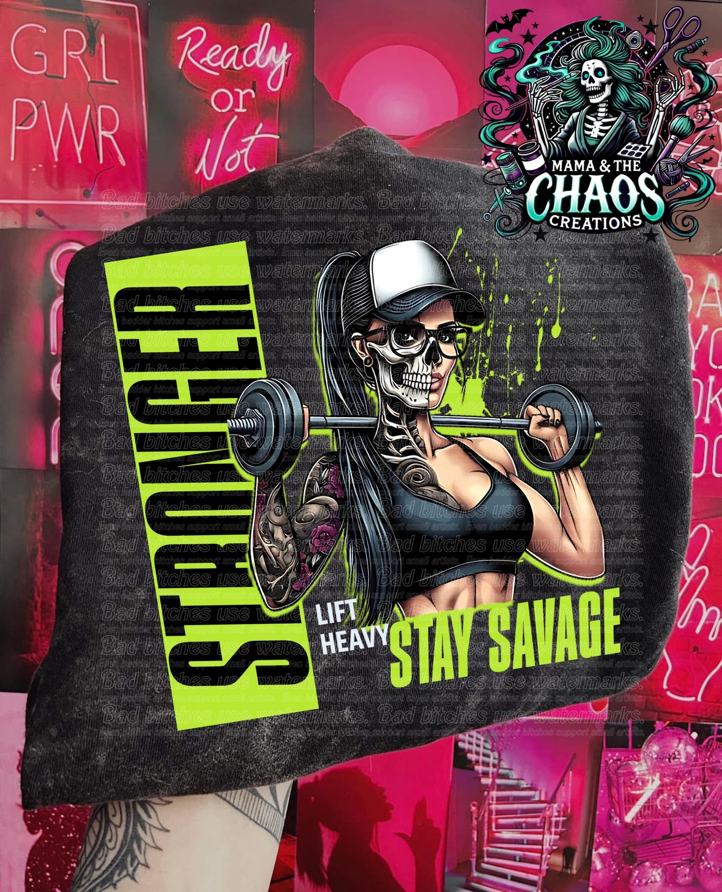 Stronger Lift Heavy Stay Savage