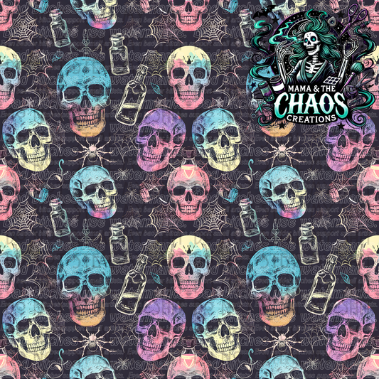 Pastel Potion Skulls
