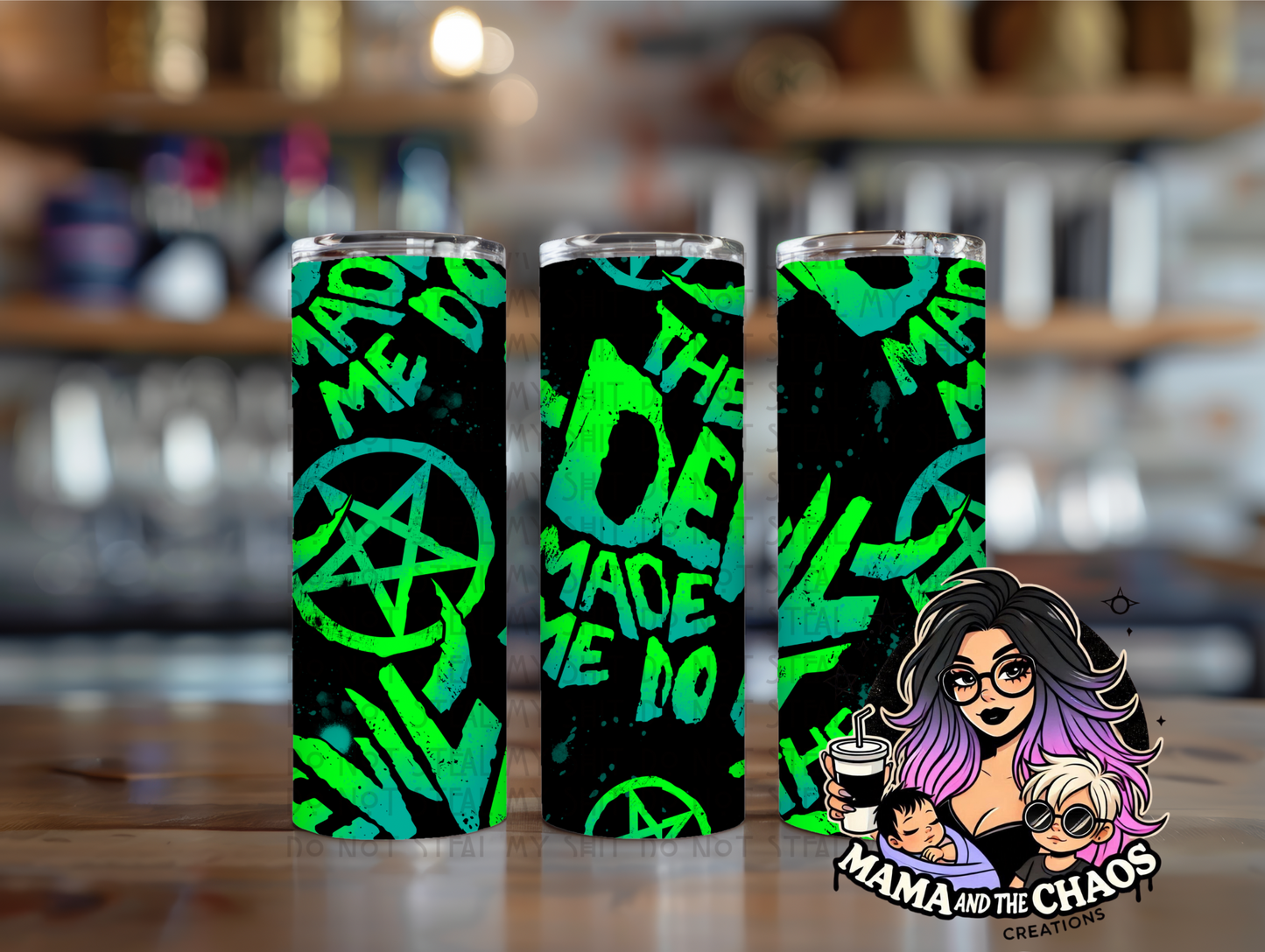 The Devil Made Me do it Tumbler