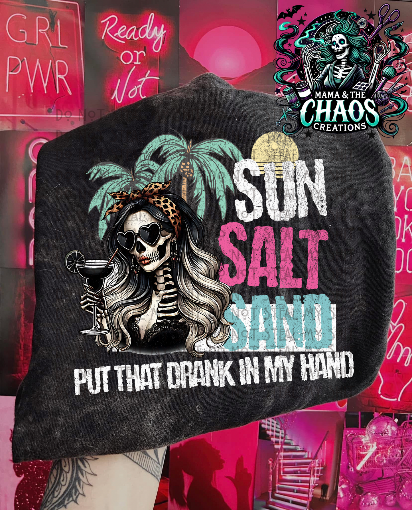 Sun Salt Sand Put That Drink In My Hand