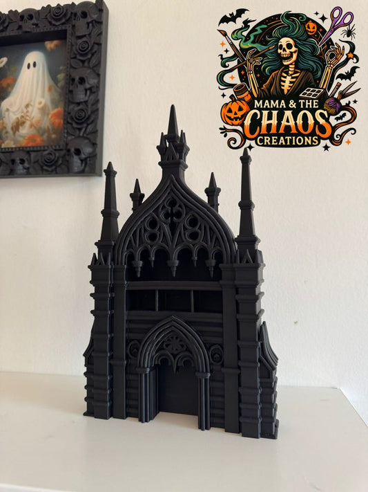 Large Cathedral Shelf Decor