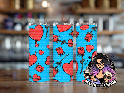 Hearts & Roses Tumbler