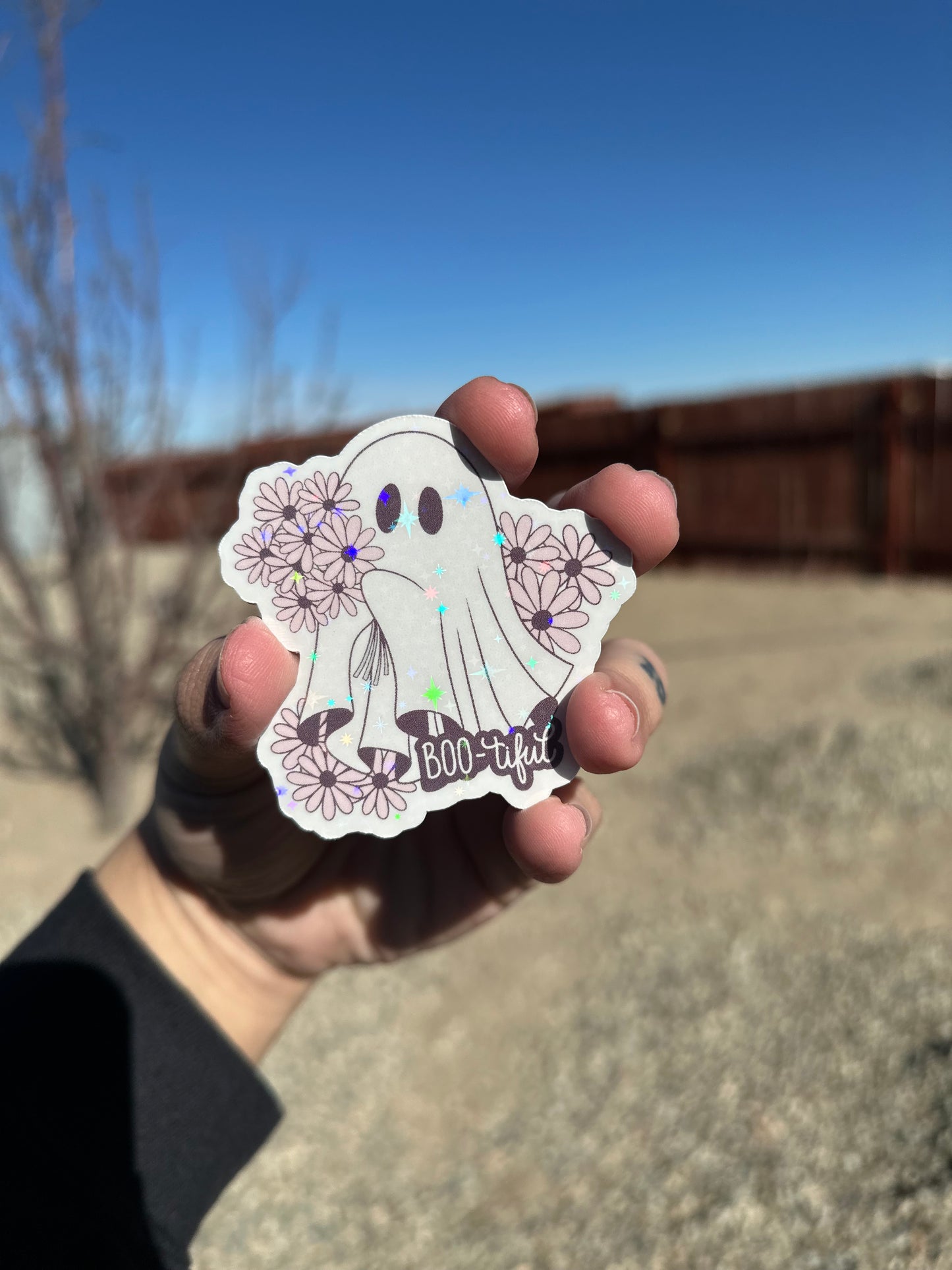 BOO-tiful Sticker