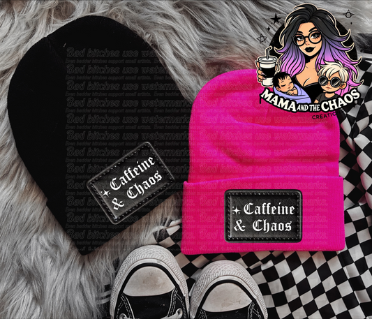 Caffeine & Chaos Beanie