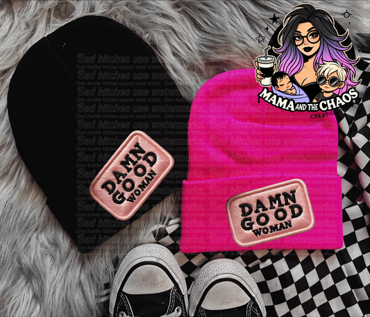 Damn Goos Woman Beanie