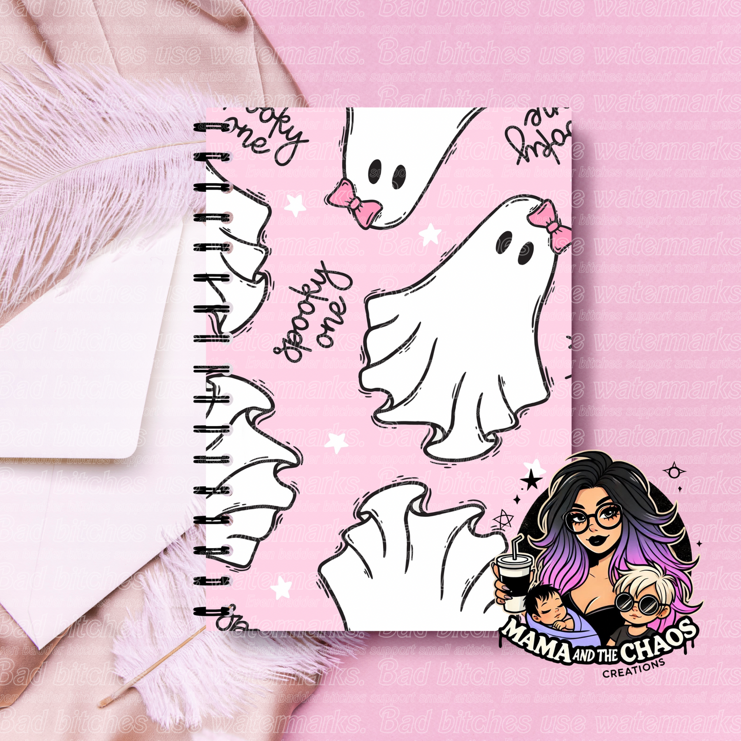 Spooky One Ghost Notebook