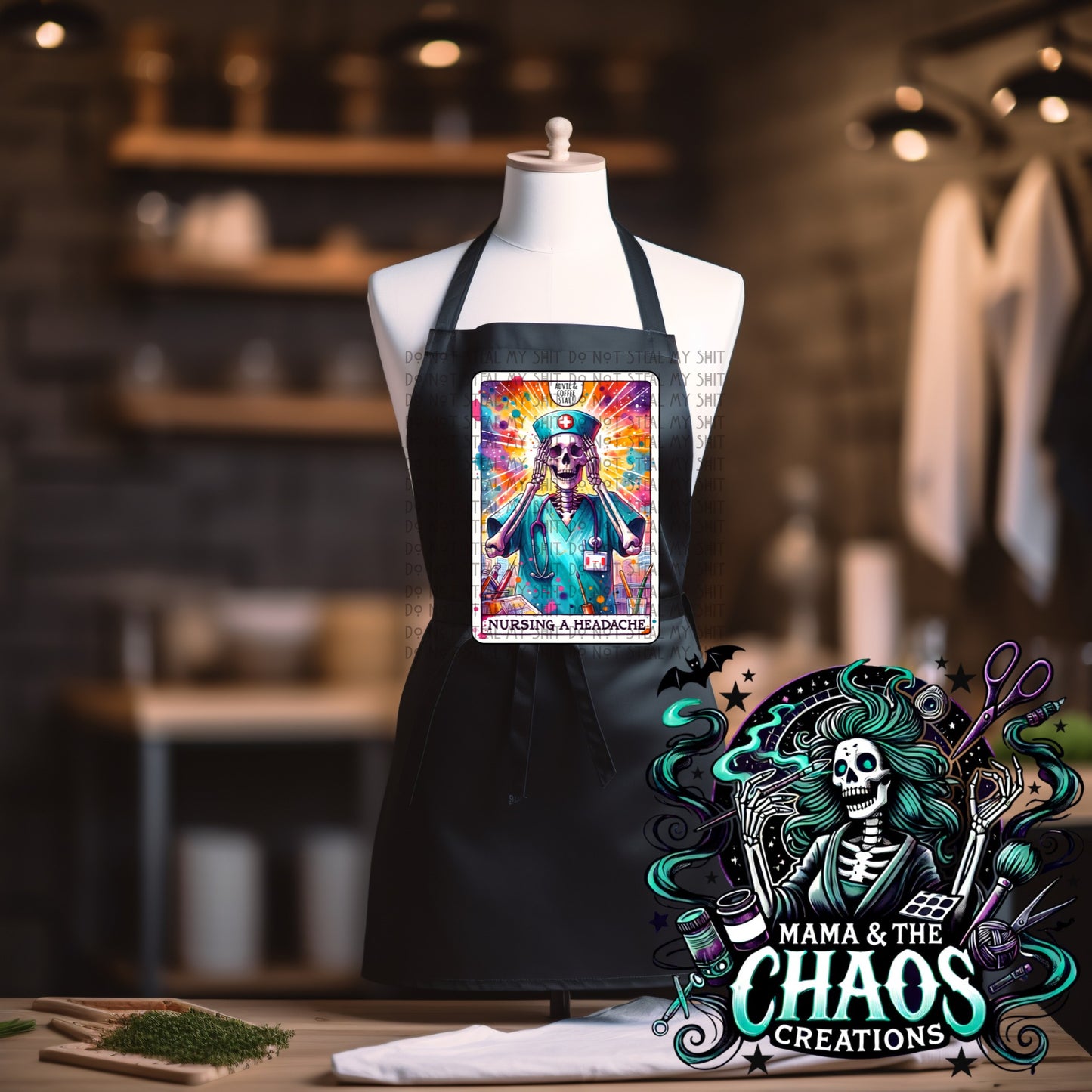 Snarky Tarot Card Aprons