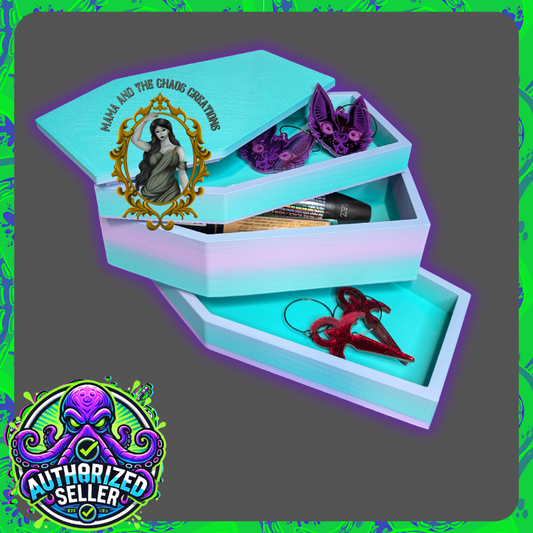 Coffin Stackable Storage Containers