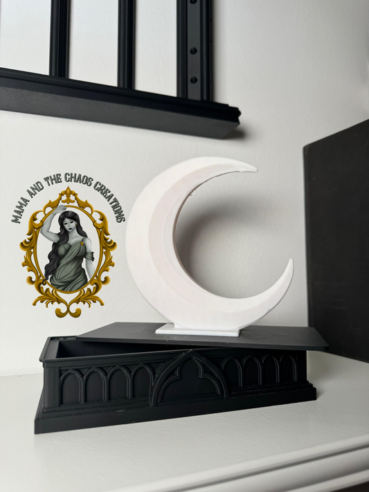 Crescent Moon Jewelry Box