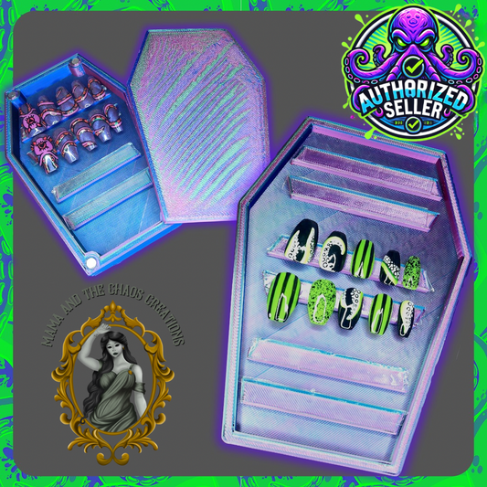 Press On Nail Coffin Holder/Display