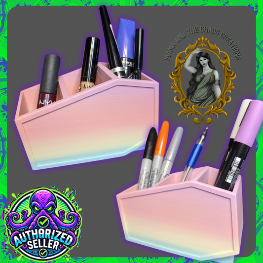Coffin Brush Holder
